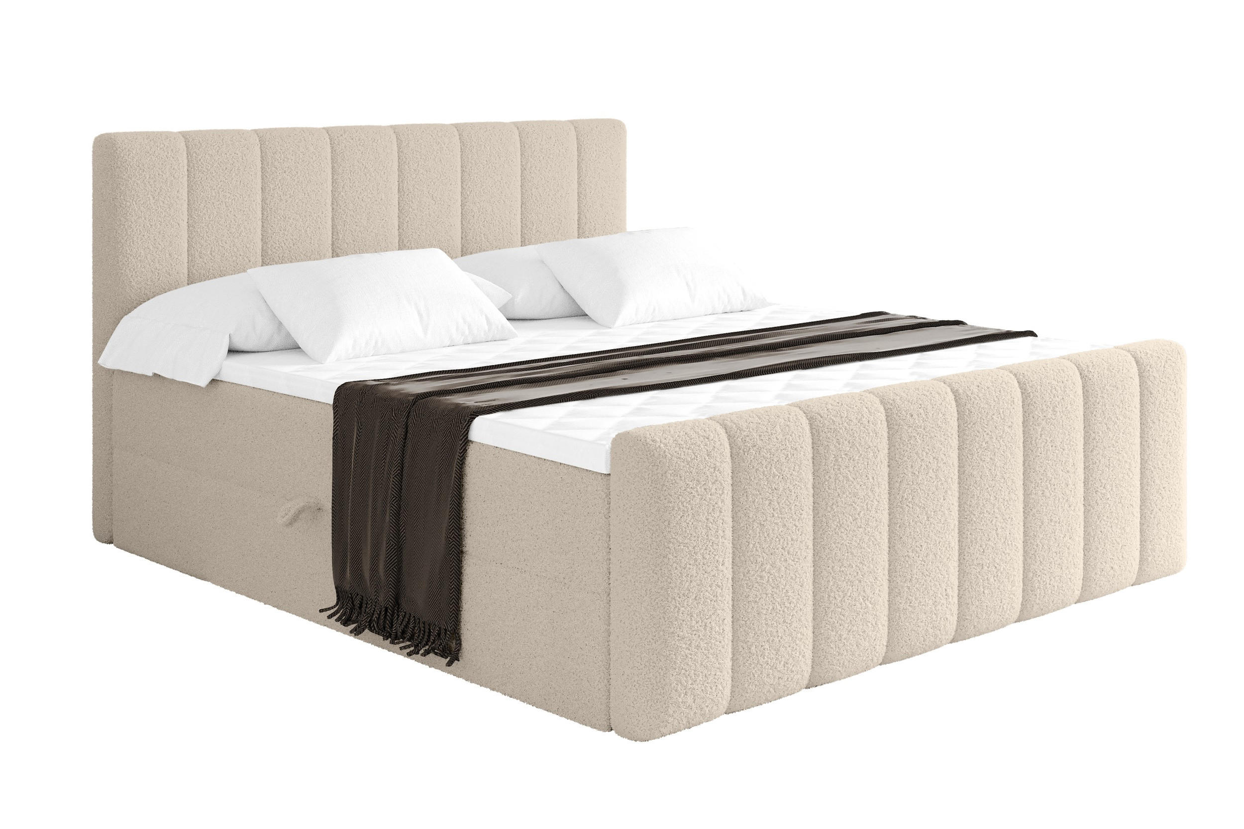 Altdecor Boxbett Cappuccino 120x200 cm
