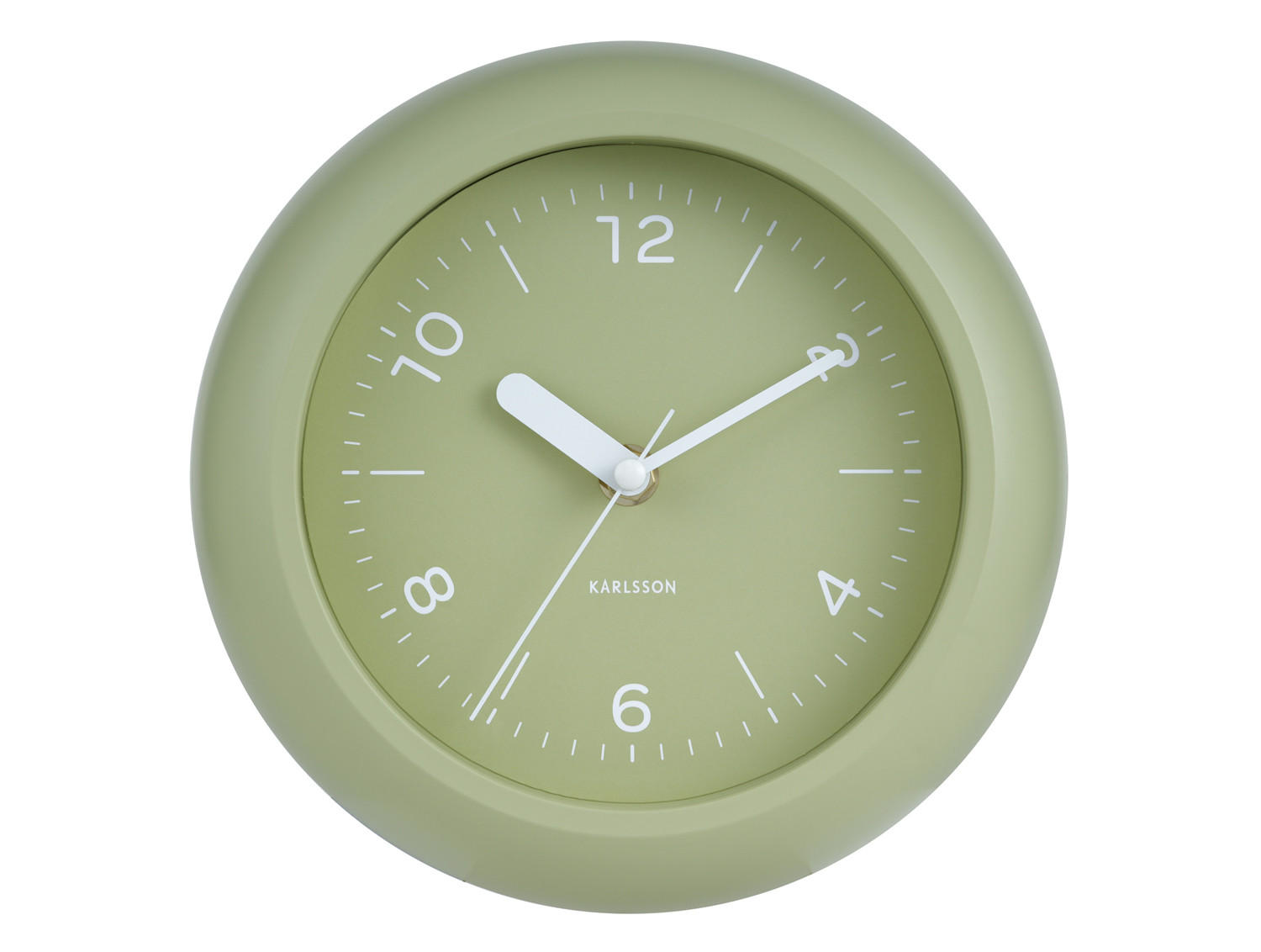 WANDUHR Slope Ø20 cm - Grün, Kunststoff (20/6.7/20cm) - Karlsson