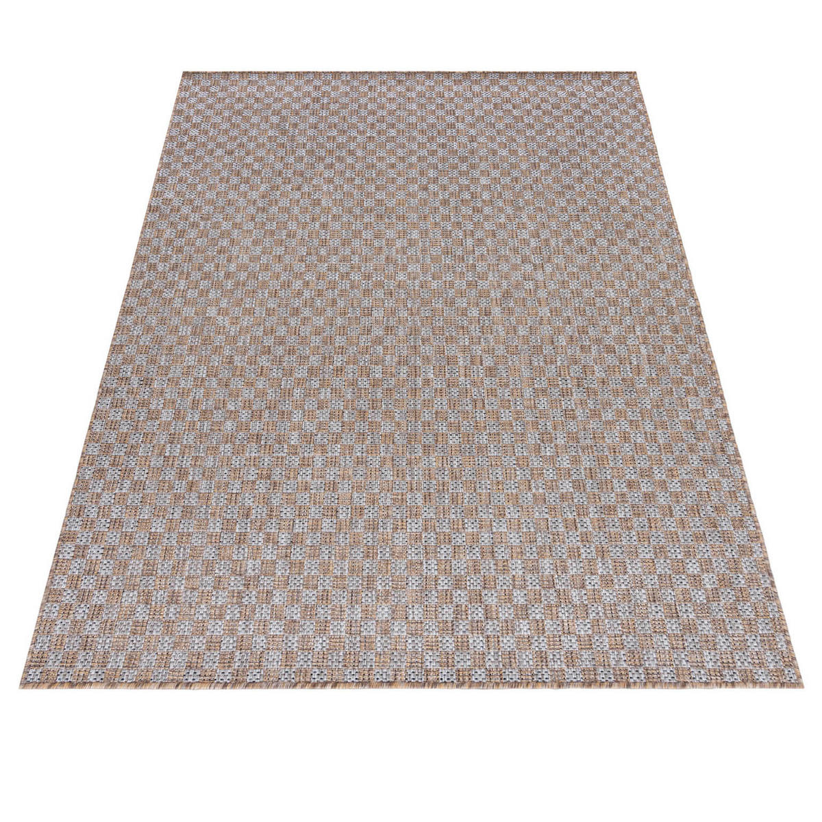 TEPPICH Braun Grau geometrisch - 240 x 330 cm - Creme/Braun, Textil (240/330cm) - Mazovia