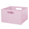 SPIEL-BOX Pink - Rosa, Holzwerkstoff (42/38cm) - Roba