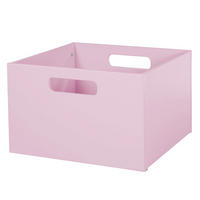 SPIEL-BOX Pink - Rosa, Holzwerkstoff (42/38cm) - Roba