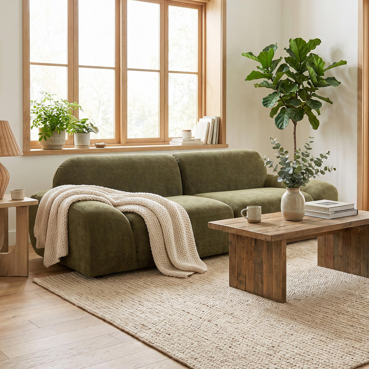 2-SITZER Sofa Dunkelgrün 244.0/95.0/70.0 cm - Dunkelgrün, Textil (95/70/244cm)