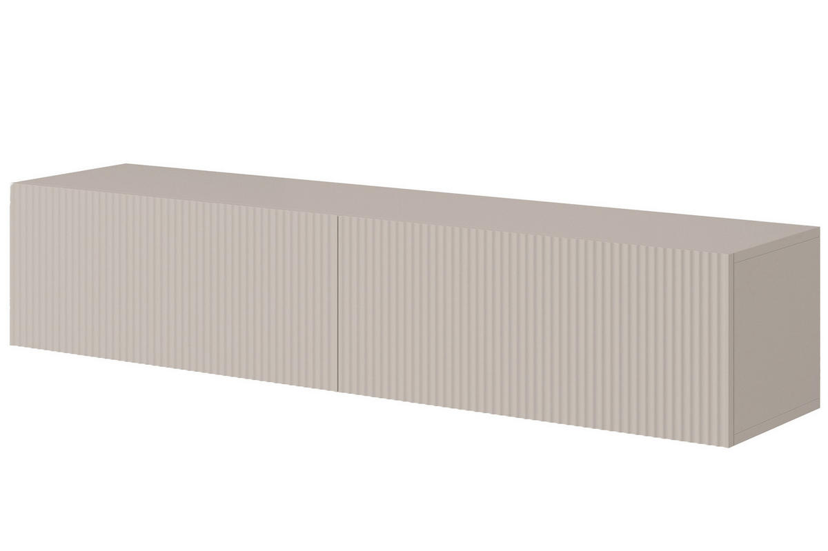 TV-HÄNGEBOARD Veldio Graubeige 140 cm - Greige, Holzwerkstoff (140/28.5/31.6cm) - Selsey