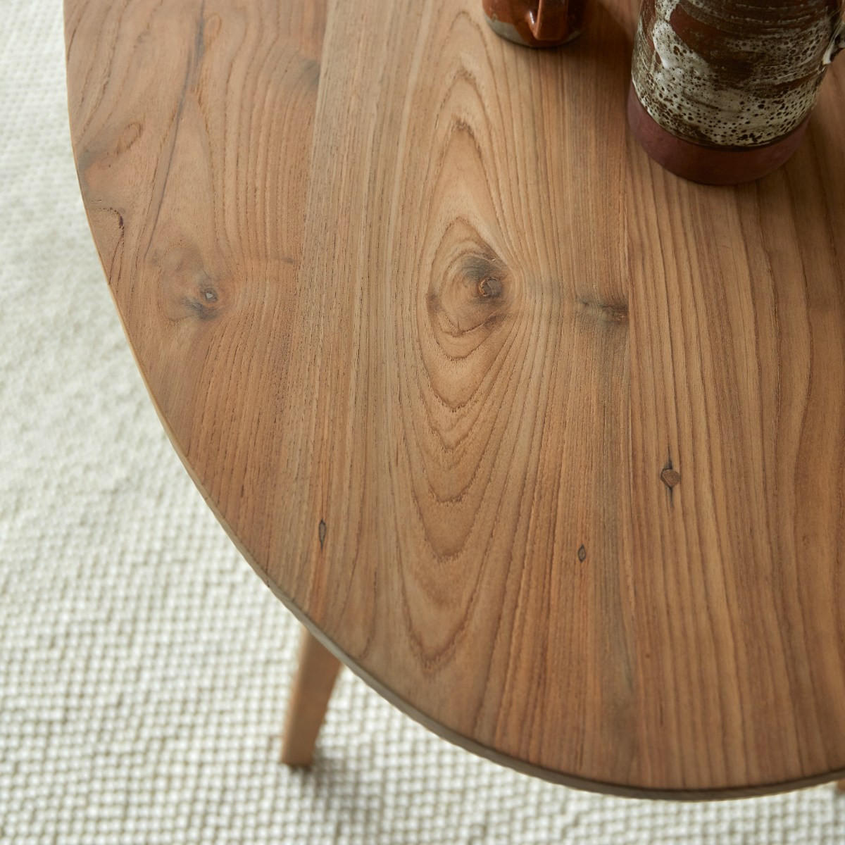 TISCH Elena Natur aus Teak - Naturfarben, Holz (80/140/78cm) - Tikamoon