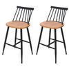 BARHOCKER Braun 2er-Set - Braun, Holz (45/101/47cm) - MCW