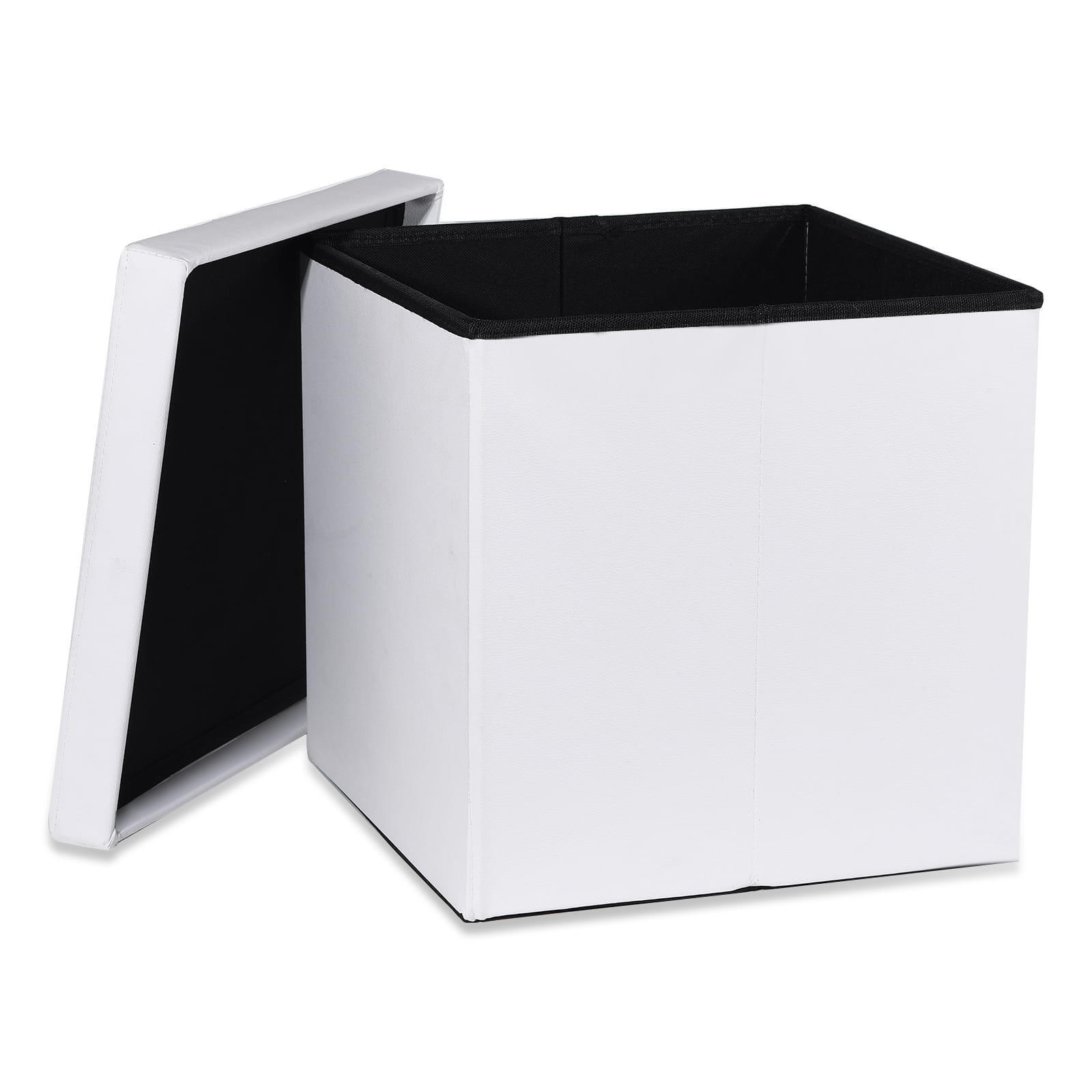 SITZBOX Ravello L mit Knöpfen Weiß Ökoleder - Weiß, Textil (38/38/38cm) - Komodee