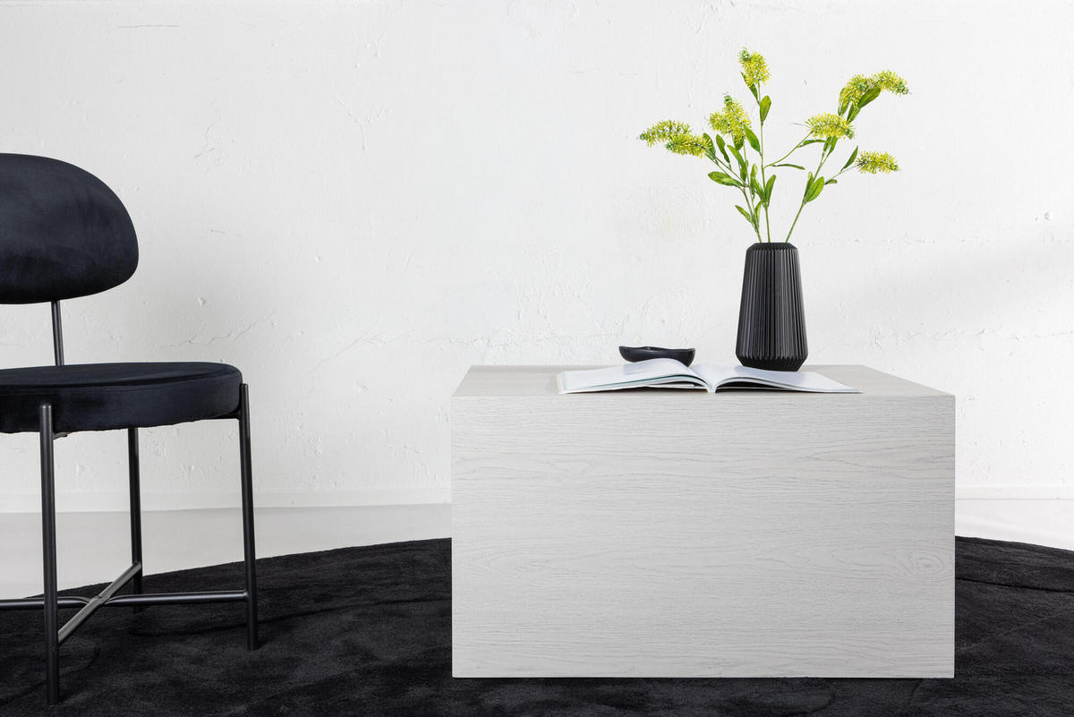 COUCHTISCH YORK Grau 60x80x40 cm - Grau, Holzwerkstoff (80/60/40cm) - FURNLUX