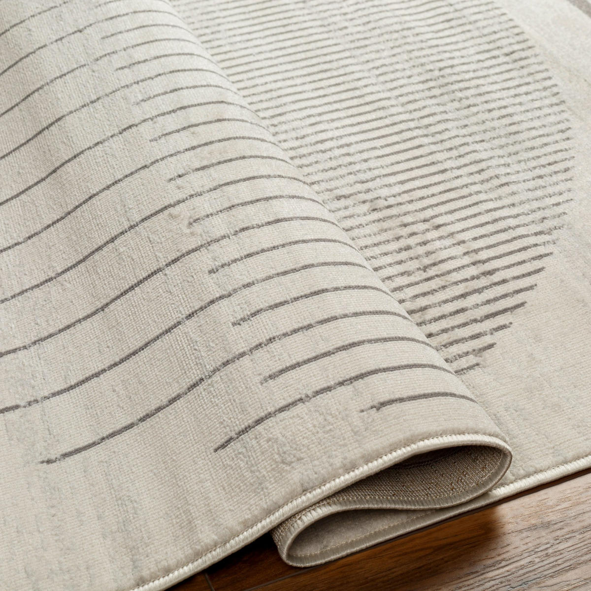 KURZFLORTEPPICH 120x170 cm Grau - Beige, Naturmaterialien/Textil (120/170cm) - LIVABLISS