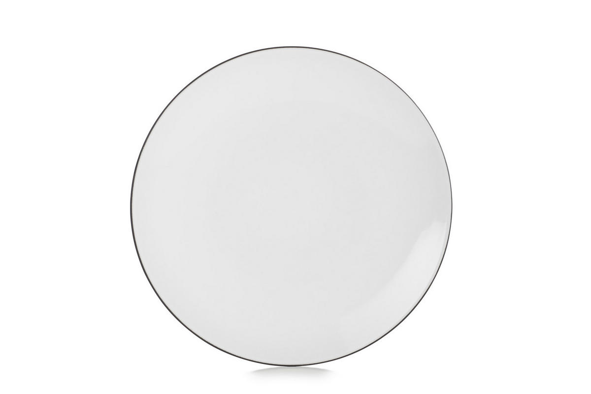 TELLER / PLATZTELLER FLACH EQUINOXE 31,5 cm Weiss Kumulus - Weiß, Keramik (31.5cm) - Revol Porcelaine France