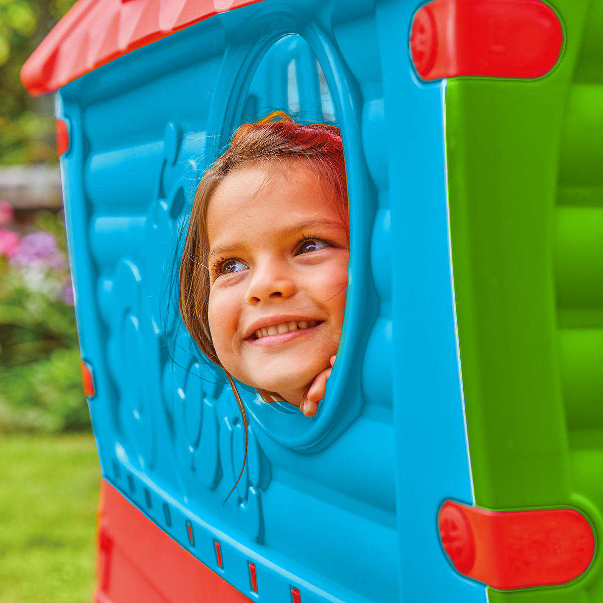 SPIELHAUS, S-free Spielhaus, 90 x 95 x 110 cm - Multicolor, Kunststoff (90/110/95cm)