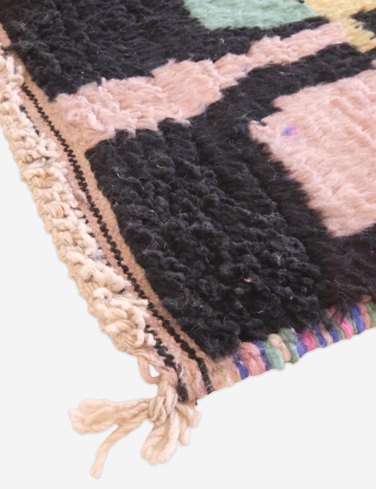 BERBERTEPPICH aus reiner Wolle 159x 251 cm - Multicolor, Naturmaterialien (159/251cm) - AFK Living