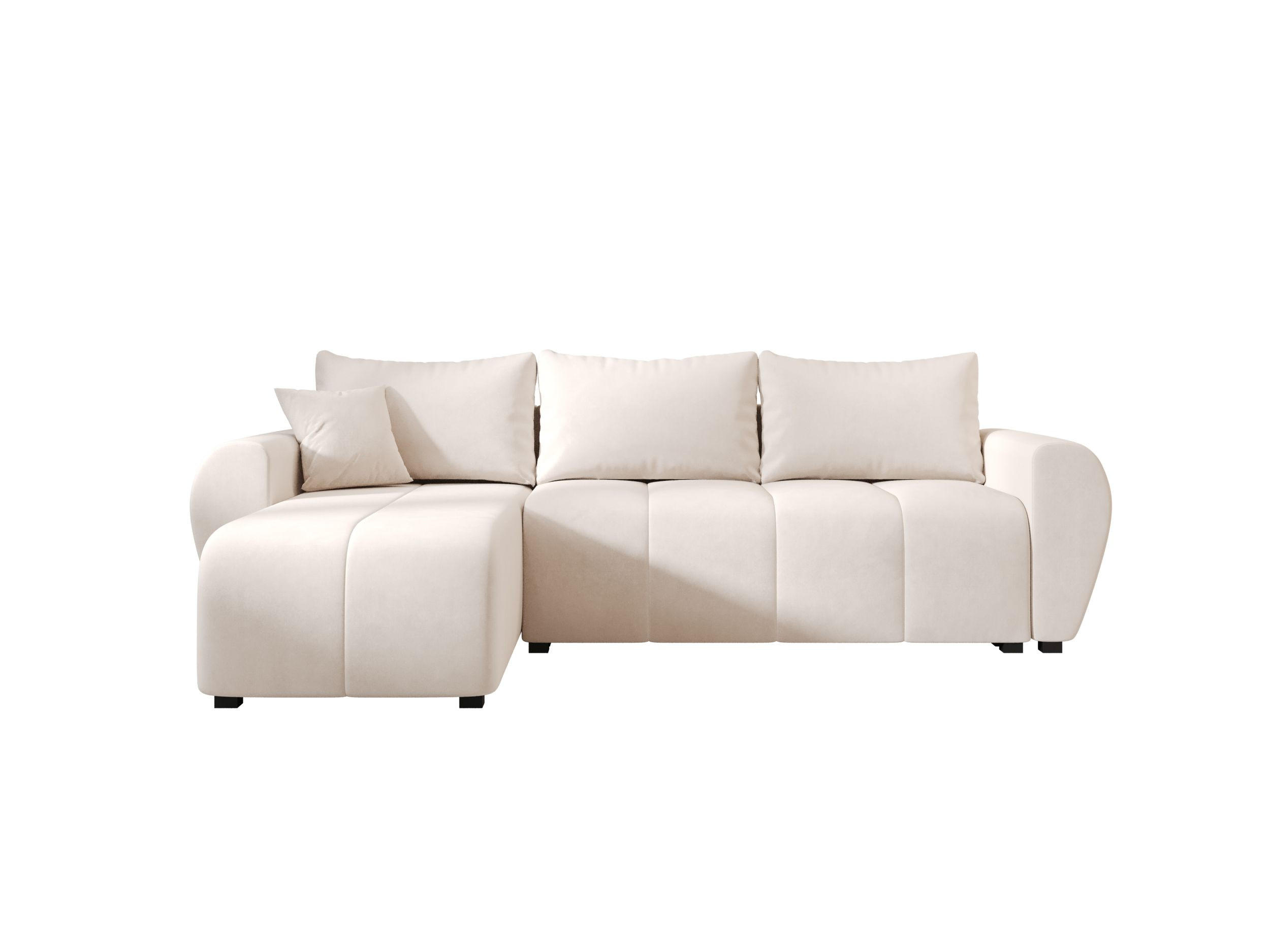 ECKSOFA MOLISA L Itaka 16 Links mit Schlaffunktion - Beige, Textil (245/145cm) - Bedante