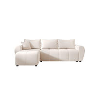 ECKSOFA MOLISA L Itaka 16 Links mit Schlaffunktion - Beige, Textil (245/145cm) - Bedante