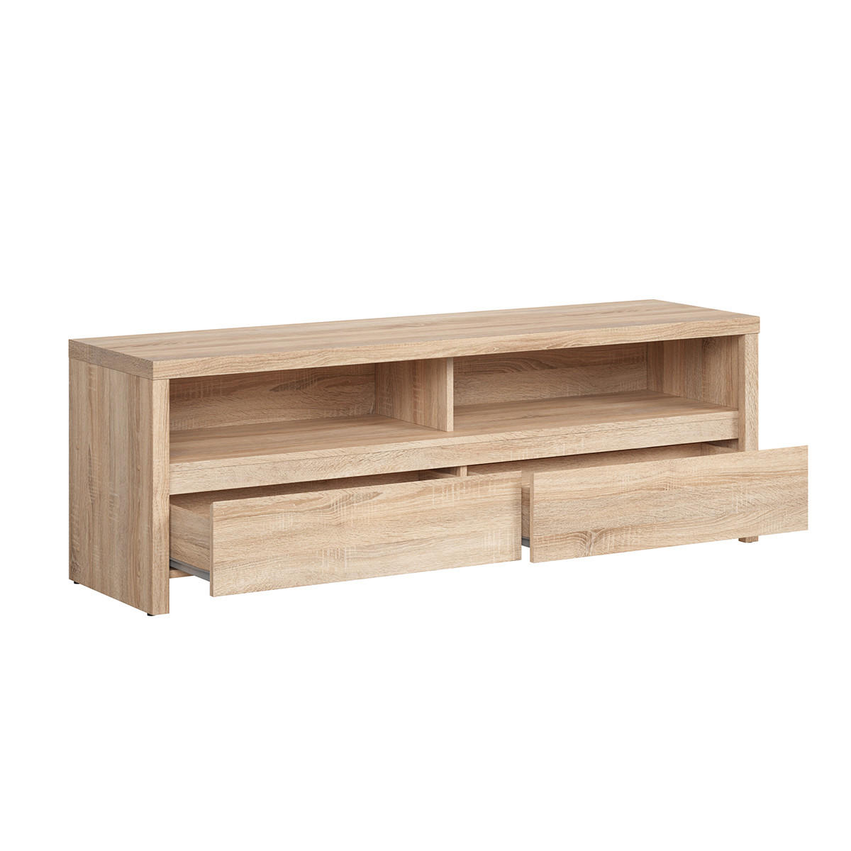 TV-MÖBEL Soren Holz - Braun, Holzwerkstoff (143.5/48.5/40.5cm) - Petits-meubles