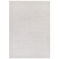 TEPPICH HYGGE Weiß 120/170 cm - Weiß, Kunststoff (120/170cm) - Tapiso