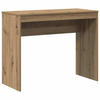 SCHREIBTISCH 90/40/72 cm aus Holzwerkstoff Artisan-Eiche Dekor - Eiche Artisan, Holz (40/90/72cm) - vidaXL