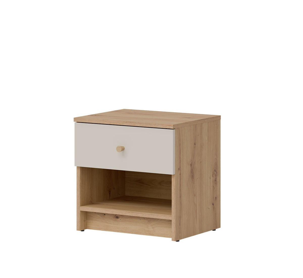 JUGENDZIMMER Trey Set C - 6-teilig - Kaschmir/Eiche Artisan, Holz/Holzwerkstoff (79/188/54cm) - QMM TraumMöbel