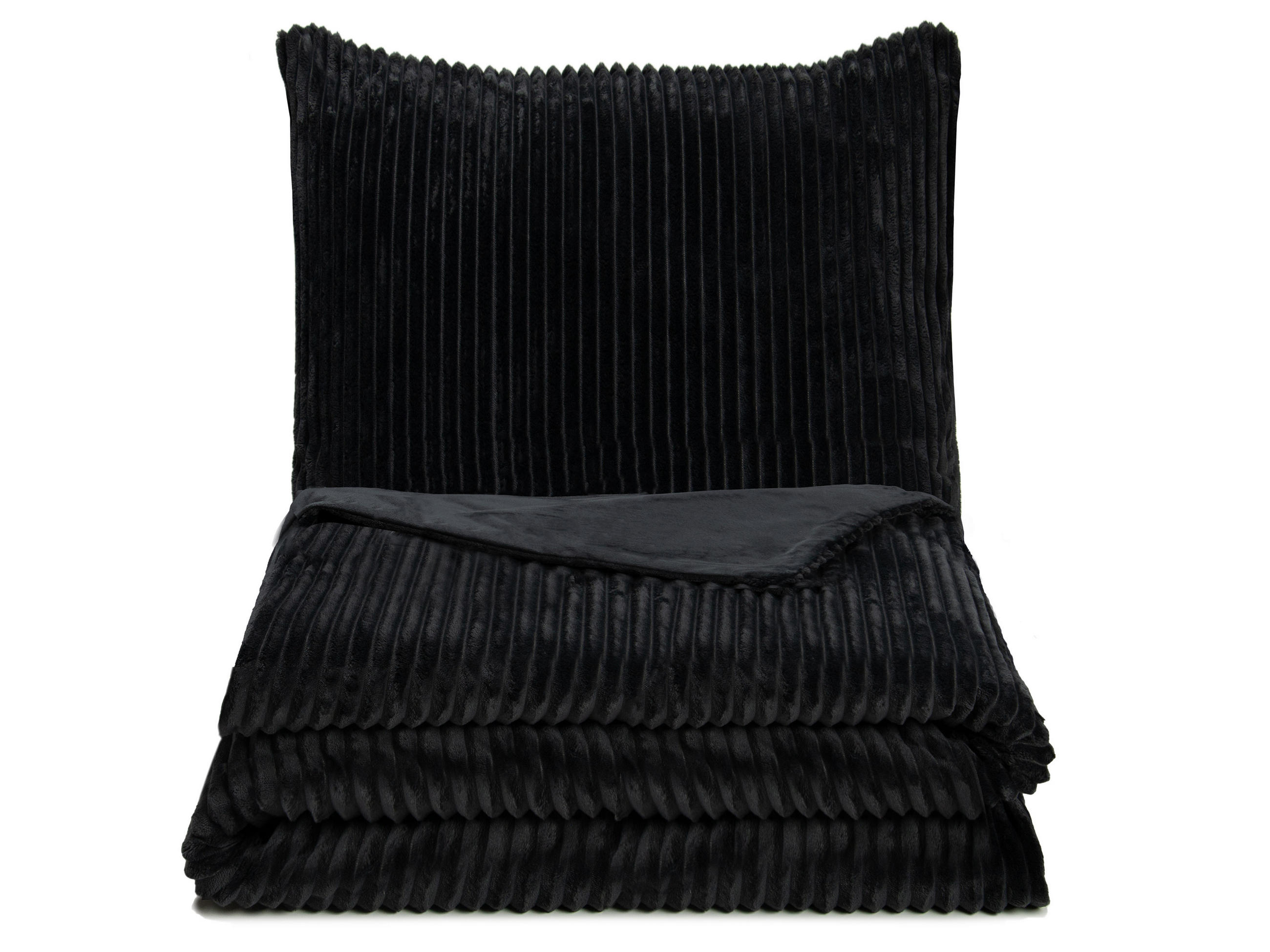 BETTWÄSCHE, 2er-Set, 80x80cm + 135x200cm, 100% Polyester, Grau - Graphitfarben, Textil (80/80cm) - Zollner