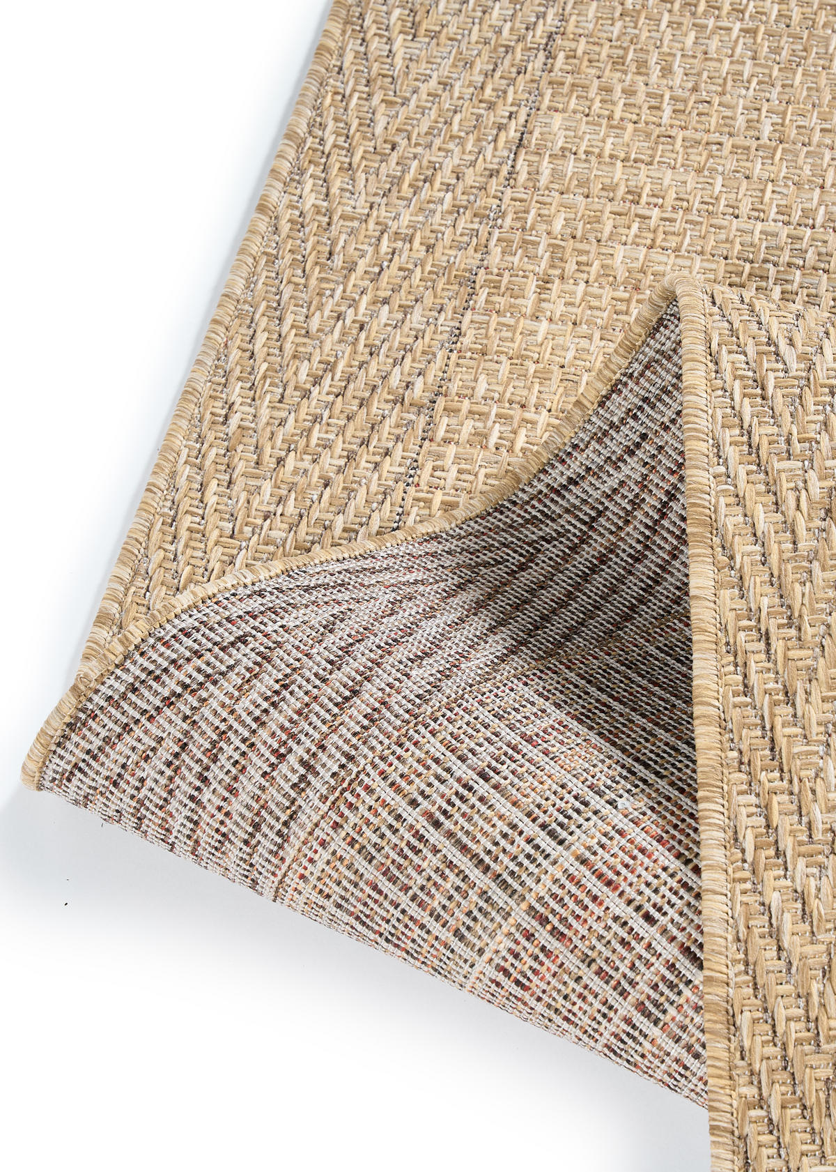 TEPPICH YUCANA Beige Outdoor Flachgewebe 200/300 cm - Beige, Textil (200/300cm) - Tapiso