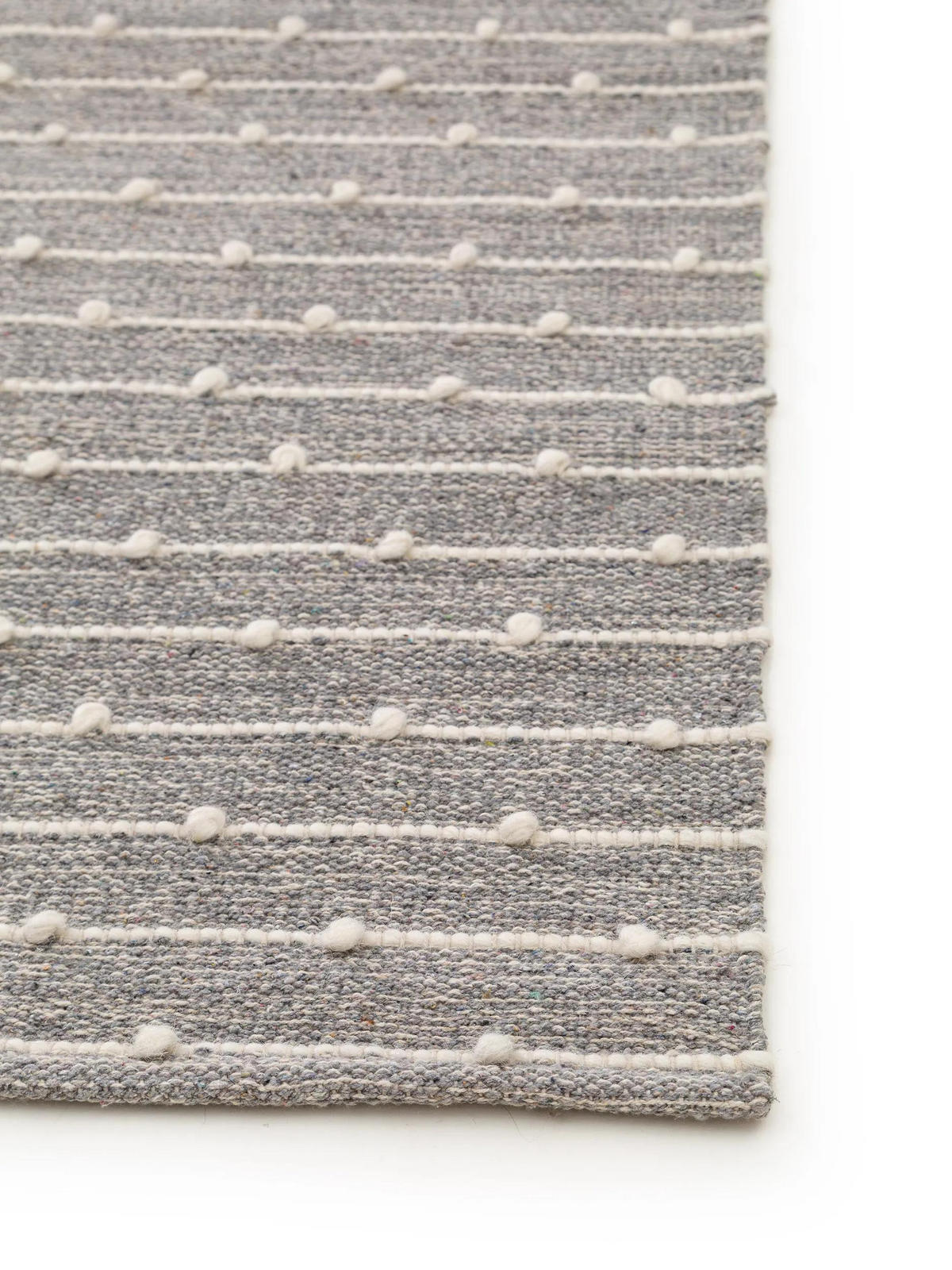 LÄUFER Lupo Grau 70x200 cm - Grau, Naturmaterialien/Textil (70/200cm) - Lytte