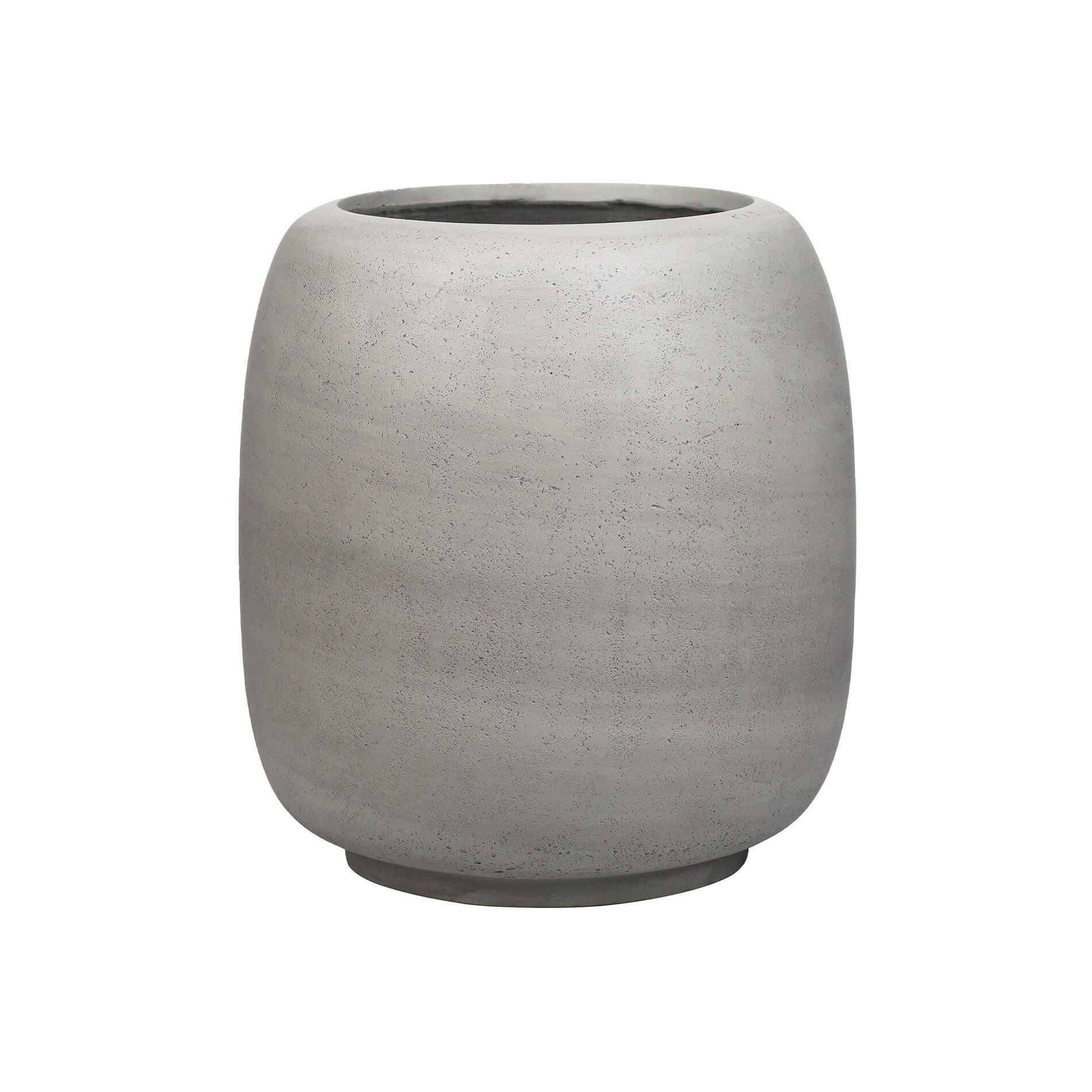 BLUMENTOPF Grau 37/32,5/32,5 - Grau, Stein (37cm) - Mobili Rebecca