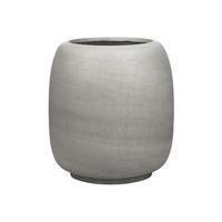 BLUMENTOPF Grau 37/32,5/32,5 - Grau, Stein (37cm) - Mobili Rebecca