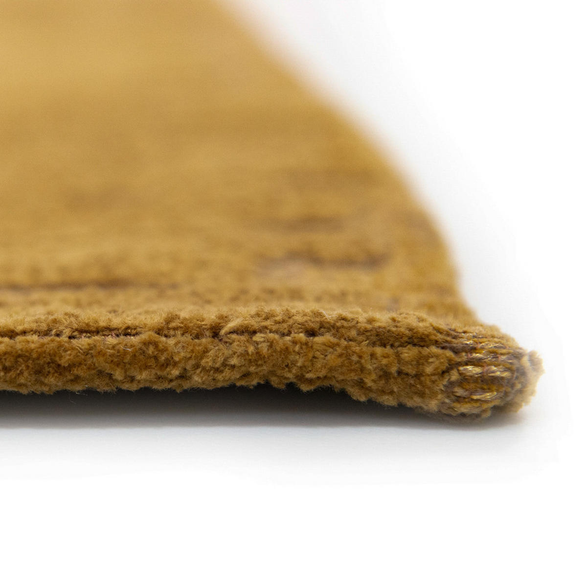 TEPPICH Madagascar Gold Structures 140/140 cm - Gelb, Textil (140/140cm) - Louis De Poortere