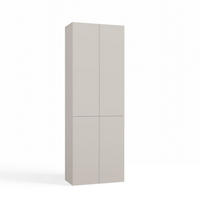 HOCHSCHRANK Benni - Beige, Holzwerkstoff (60/174/30cm) - kommodly