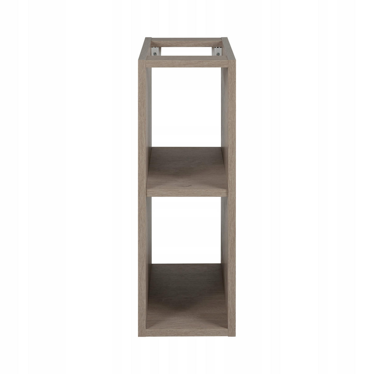 WASCHBECKUNTERSCHRANK SIMPLE 140cm mit Arbeitsplatte und mit einem Regal Eiche Dunkel - Wildeiche, Holz (140/62/46cm) - Rodan