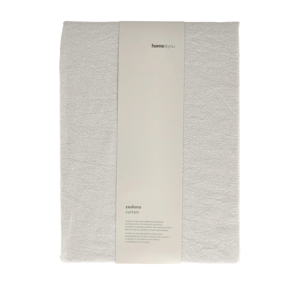 VORHANG Campos - Weiß, Textil (140/1/250cm) - home&you