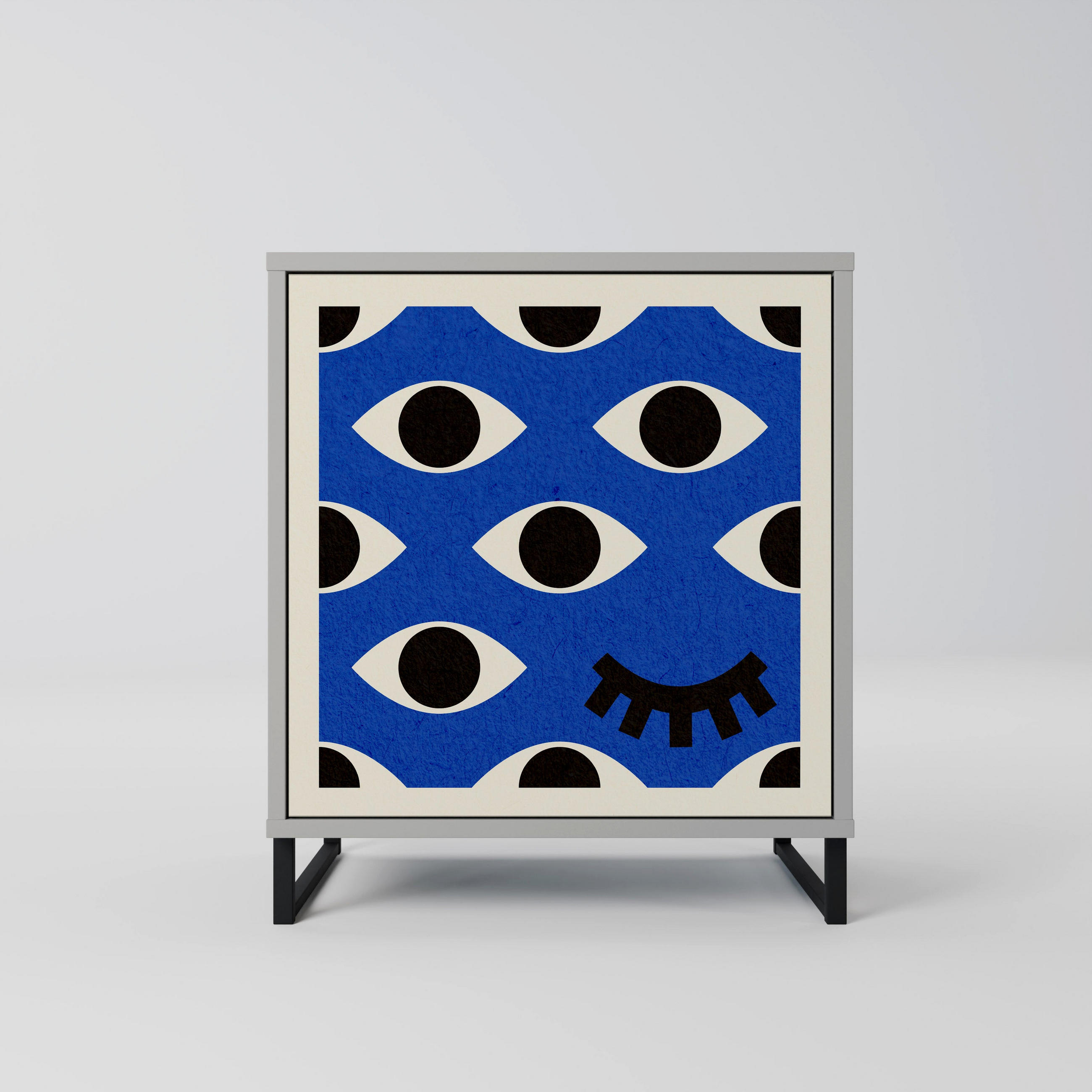 SpaceRebels Sideboard Grau 57.5x67.5x42 cm