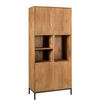 REGAL Madison Braun 45/90/200 cm - Braun, Holz (90/200/45cm) - Starfurn