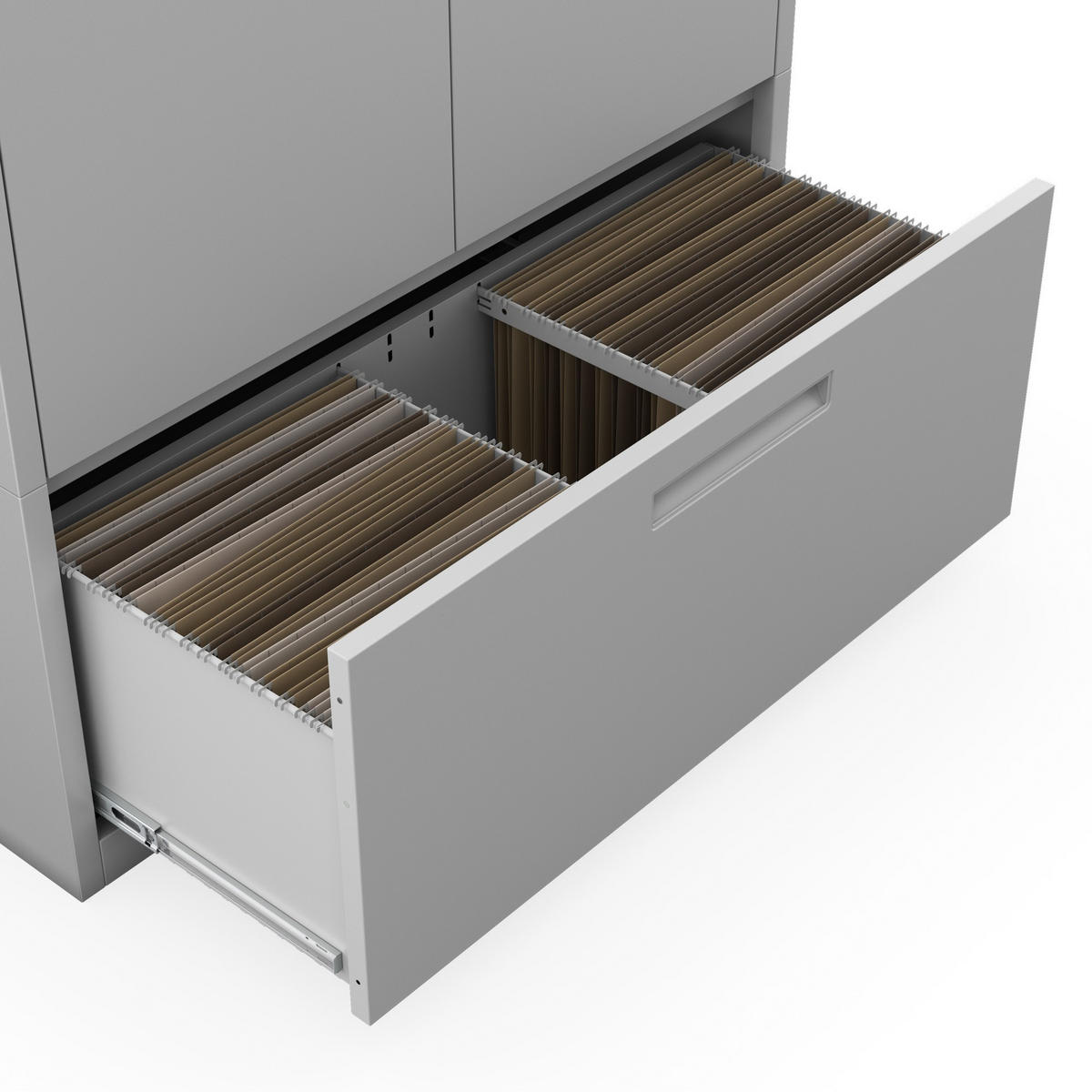 METALLSCHRANK Megan - Grau, Metall (90/195/40cm)