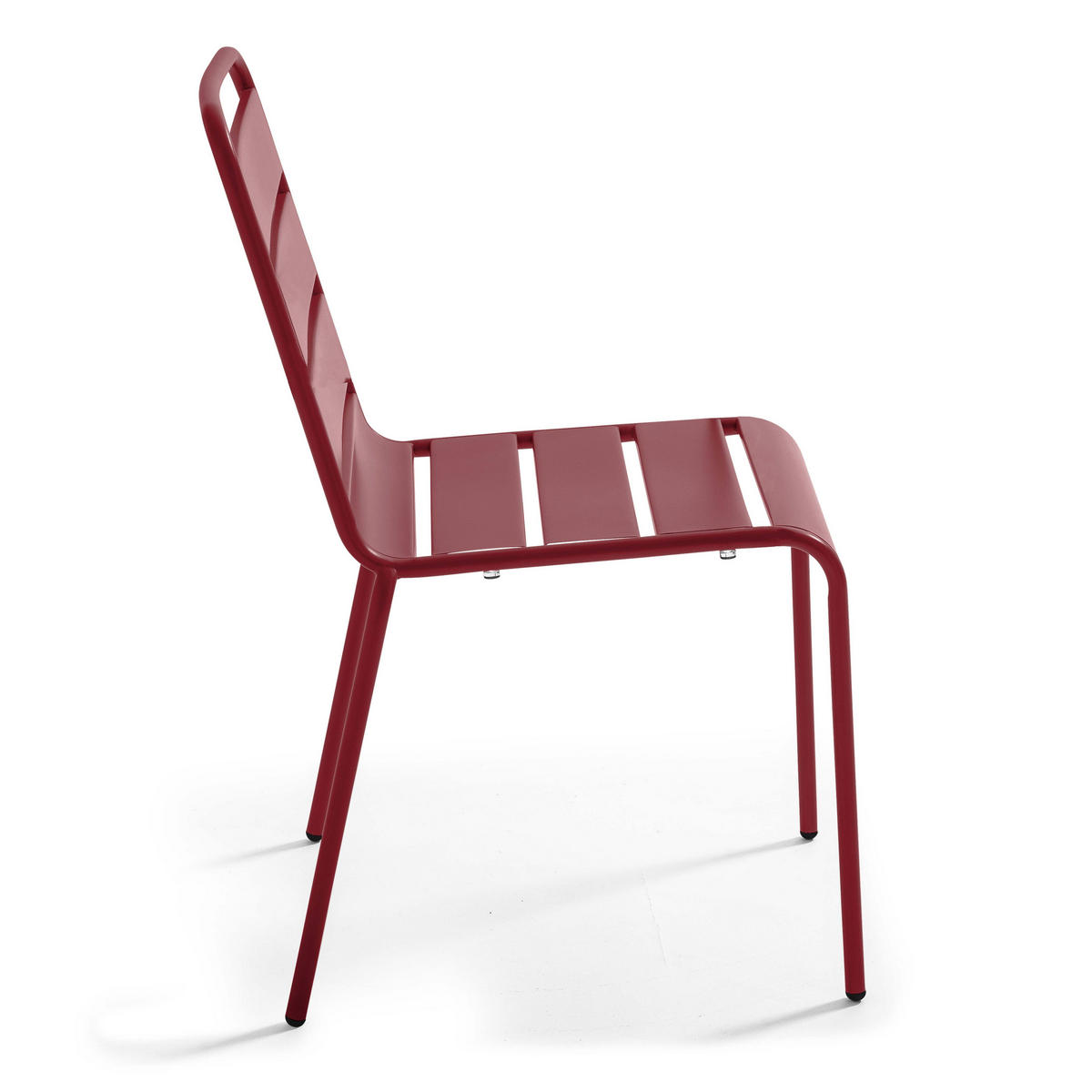 GARTENSTUHL, Lila - Lila, Metall (42/83/53cm) - Oviala