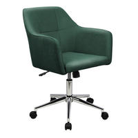 DREHSTUHL JAKE Stoffbezug dunkelgrün - Grün, Textil (61/95/57cm) - SVITA