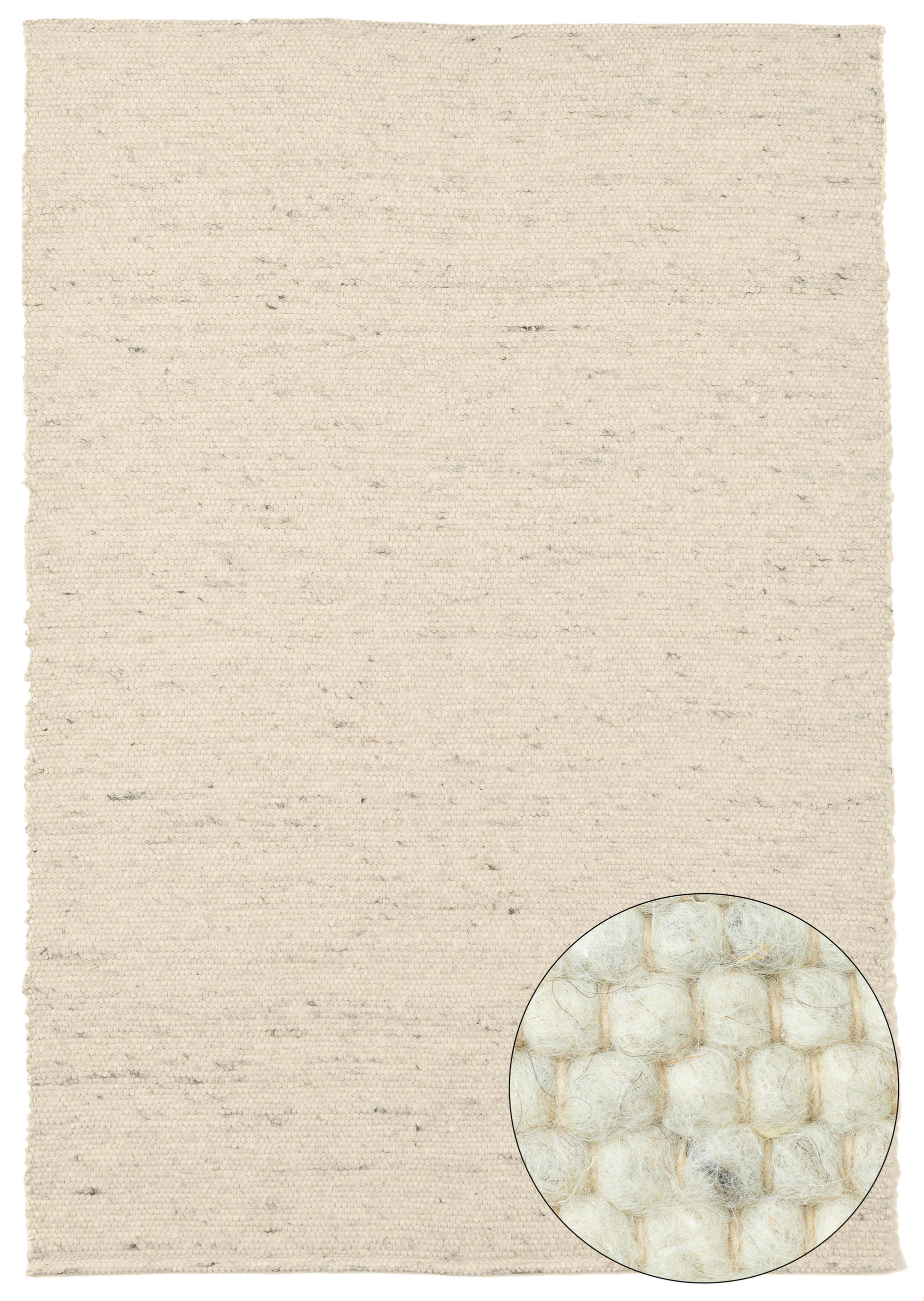 HANDWEBTEPPICH Anden 250x350 cm - Naturfarben, Textil (250/350cm) - Rug and Roll