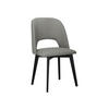 STUHL Monti 4, Holzfarbe: Schwarz - Schwarz/Grau, Holz (48/83/54cm) - MIRJAN24