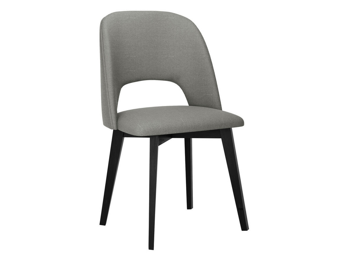STUHL Monti 4, Holzfarbe: Schwarz - Schwarz/Grau, Holz (48/83/54cm) - MIRJAN24