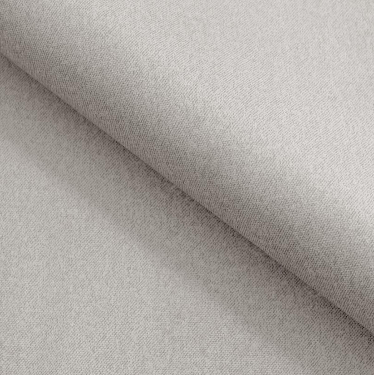 ECKSOFA CHIVAS Freistehend , Schlaffunktion, 278×197×76/98 cm, Stoff - Element, Silber, Rechts Seite - Silberfarben/Schwarz, Holz/Textil (197/278cm) - DomoHome