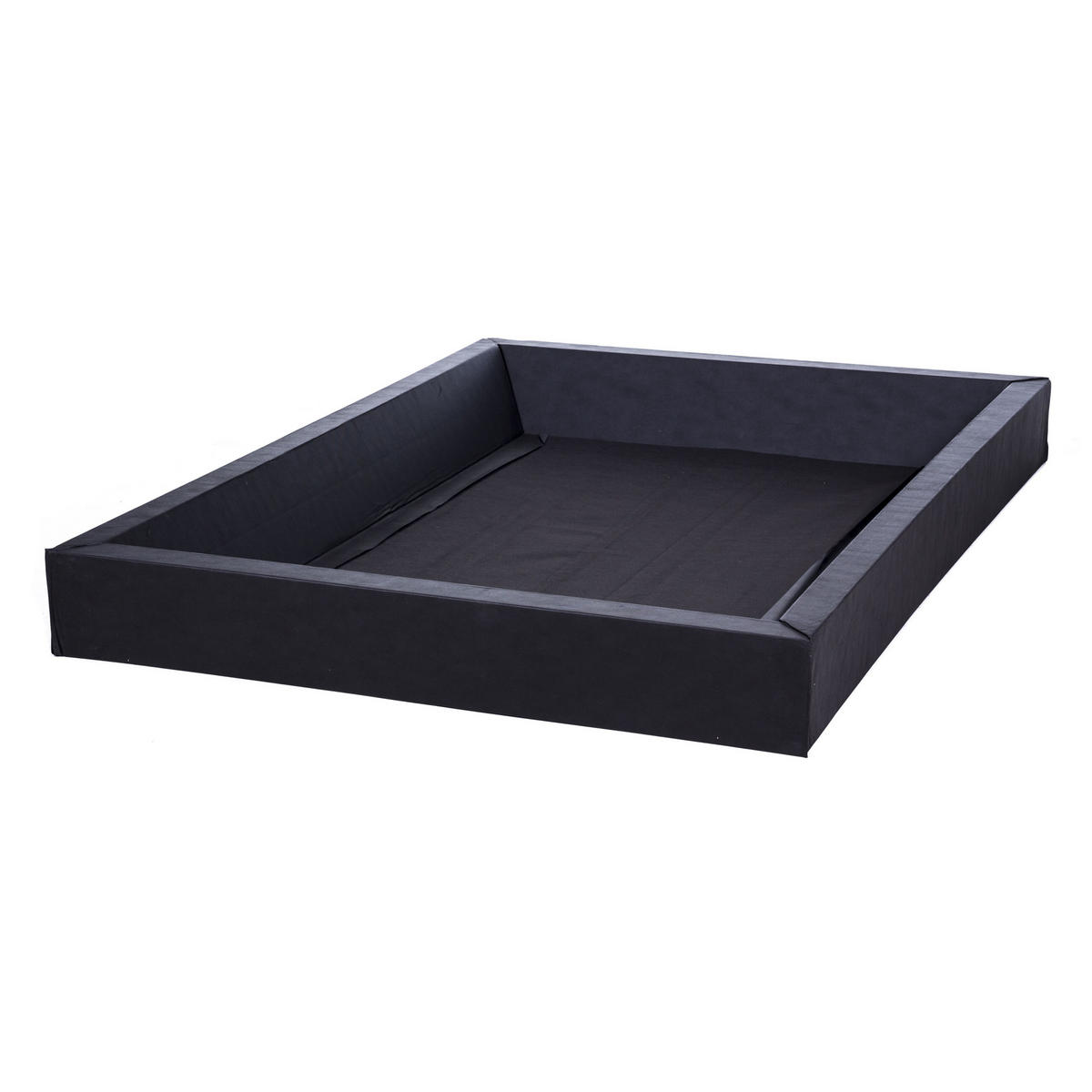 WASSERBETT 140x200 cm Grau Noyers - Grau, Textil (140/200cm) - Beliani
