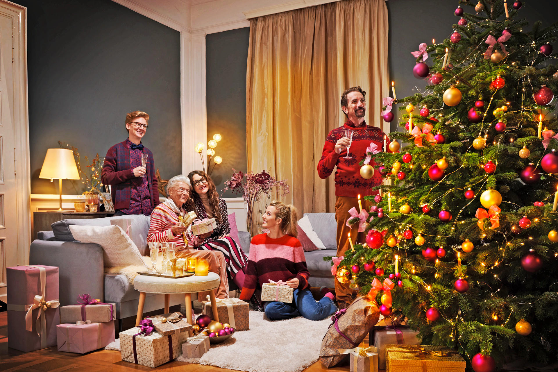 Lutz Familie Weihnachten