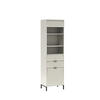 VITRINESCHRANK LINKA STYLES LS-05 - Kaschmir, Holzwerkstoff (55/196/41cm) - Meblini