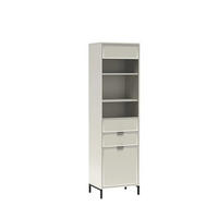 VITRINESCHRANK LINKA STYLES LS-05 - Kaschmir, Holzwerkstoff (55/196/41cm) - Meblini