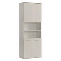 BAD HOCHSCHRANK Der Kapitän - Beige, Holzwerkstoff (65/180/34cm) - Mokebo