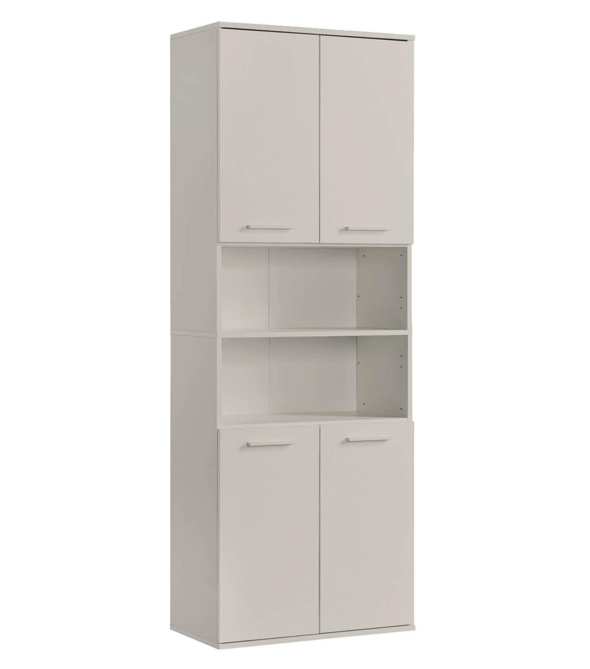 BAD HOCHSCHRANK Der Kapitän - Beige, Holzwerkstoff (65/180/34cm) - Mokebo