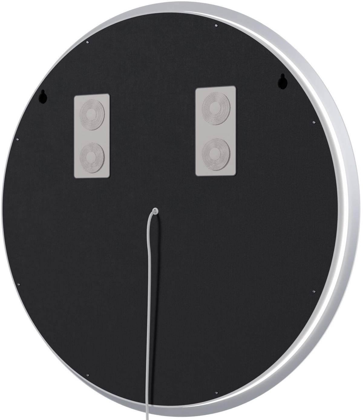 BADSPIEGEL Linz 60 Bluetooth 60x3,5x60cm Glas Klarglas Badezimmerspiegel - Klar, Glas (60/60/3.5cm) - DELUKE
