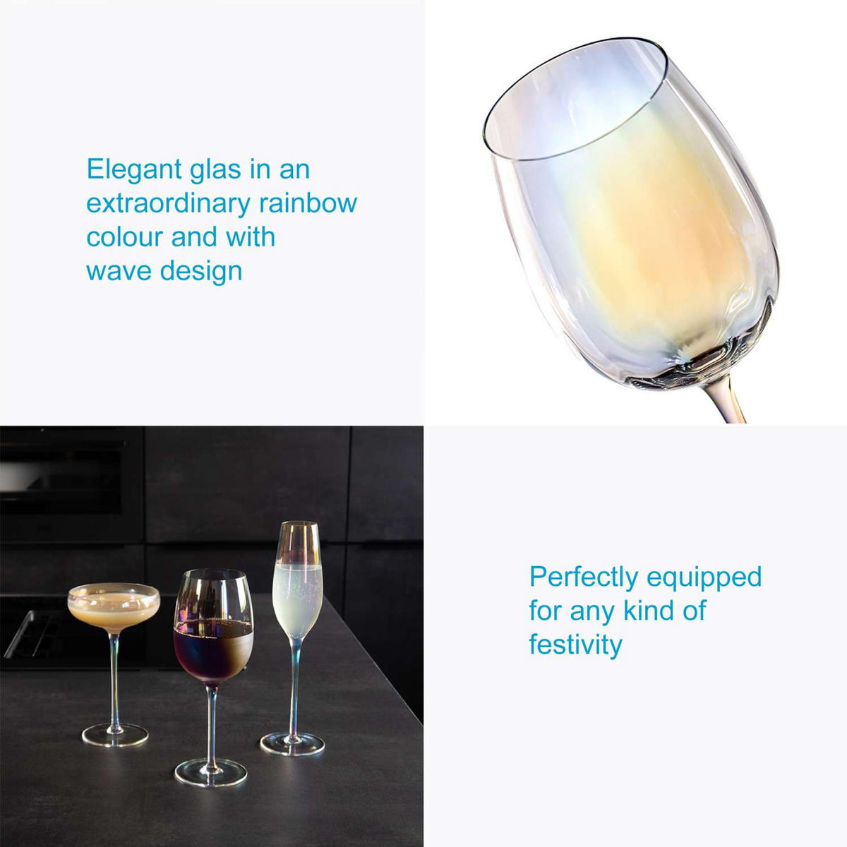 WEINGLAS 440 ml - Transparent, Glas (0.44L) - Intirilife