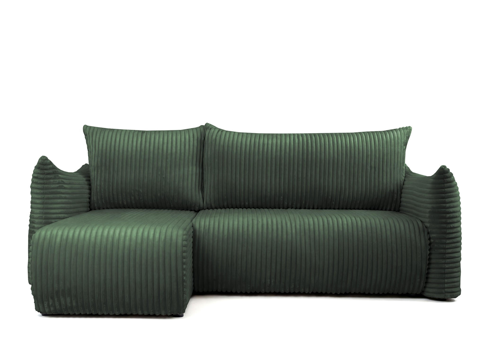 Fun Möbel Ecksofa Grün 226x154 cm