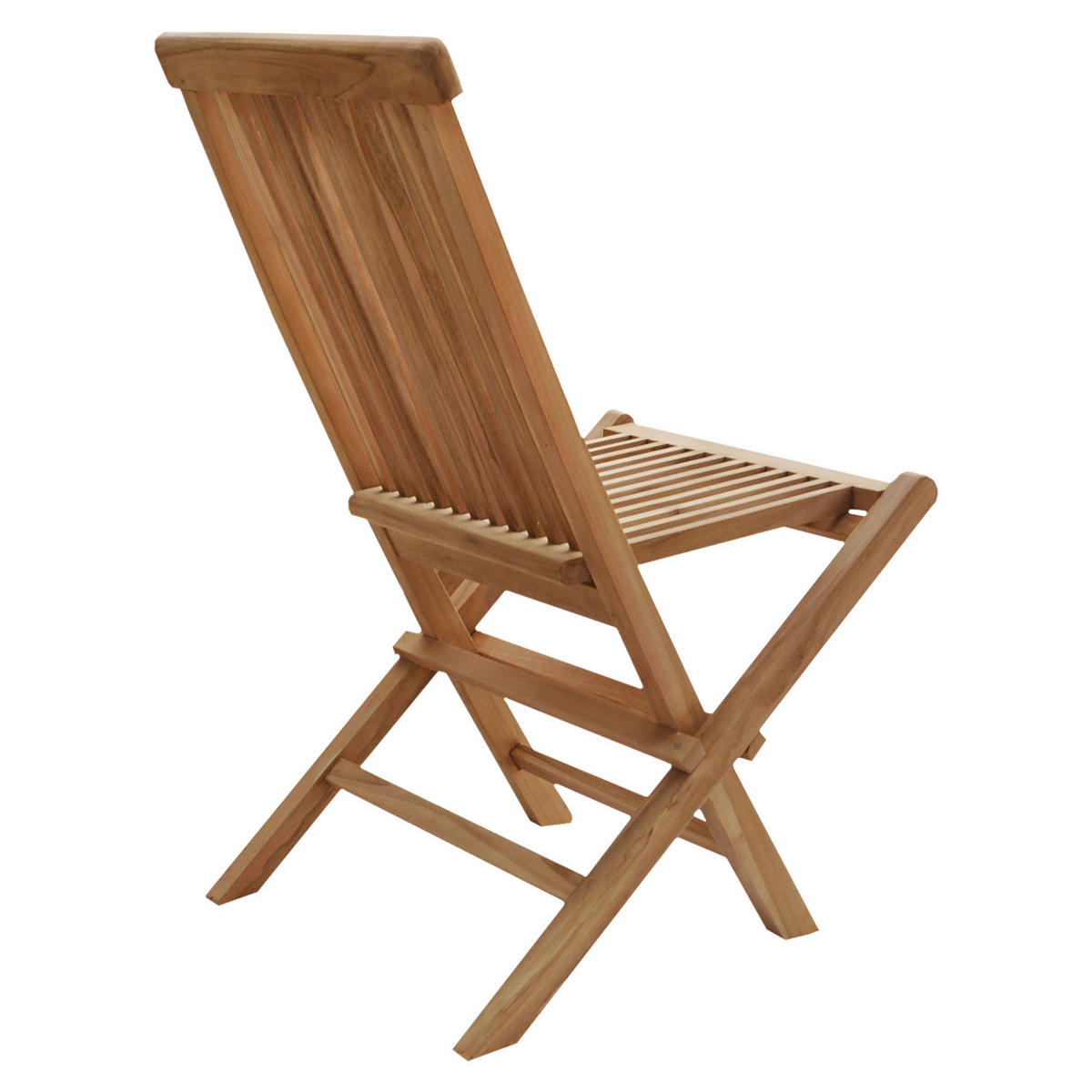 GARTENSTÜHLE Lombok 6er-Set - Braun, Holz (45/90/40cm) - Happy Garden