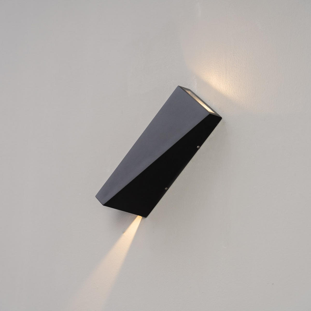 WANDLEUCHTE Helsinki, Schwarz, 20cm - Schwarz, Metall (9/20/20cm) - KOSILUM